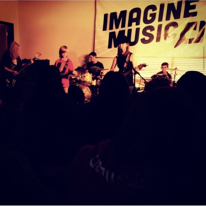 The first Imagine Music Rock Band Concert · May 2015